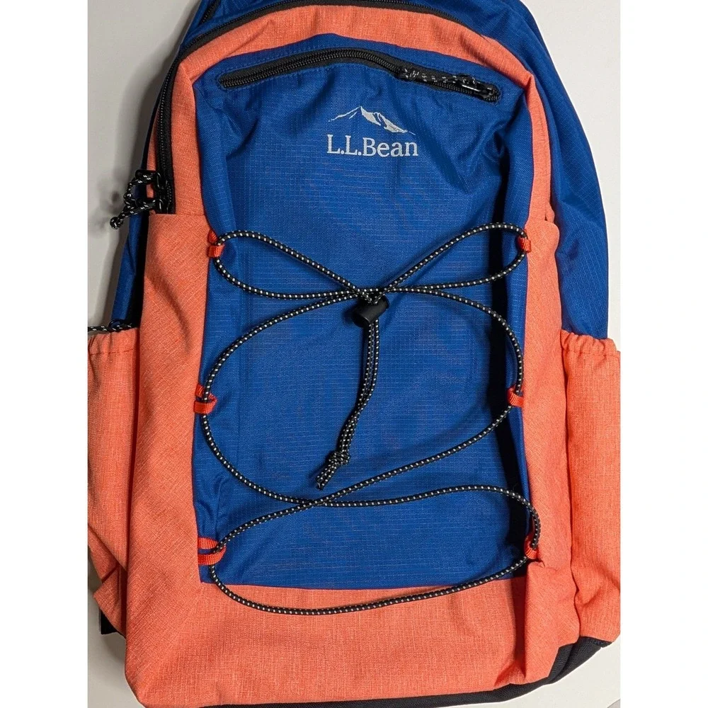 L.L. Bean Blue and Orange Men's Backpack